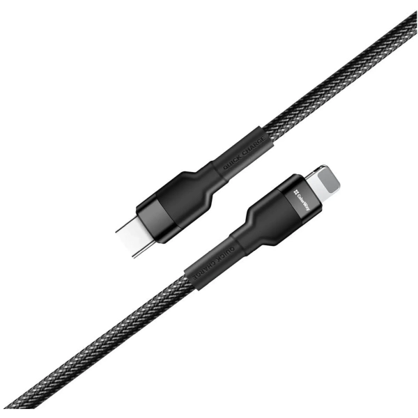 Купити Кабель Colorway USB-C - Lightning 3.0А 30cm Black (CW-CBPDCL054-BK) - фото 2