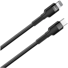Купити Кабель Colorway USB-C - Lightning 3.0А 30cm Black (CW-CBPDCL054-BK) - фото 3