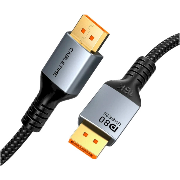 Купить Кабель Cabletime DisplayPort v2.1 2m Black (CD13L) - фото 2