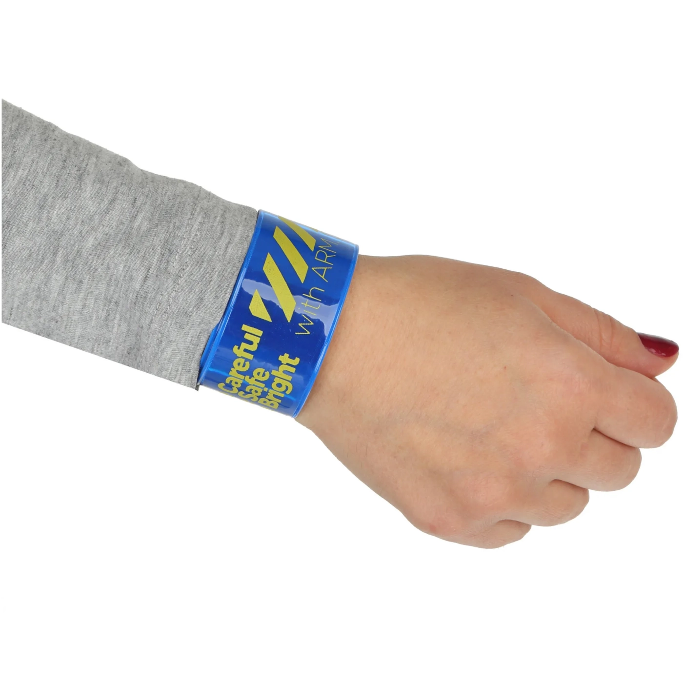 Купити Світловідбиваючий браслет Armorstandart 30 см Blue (ARM59251) - фото 3