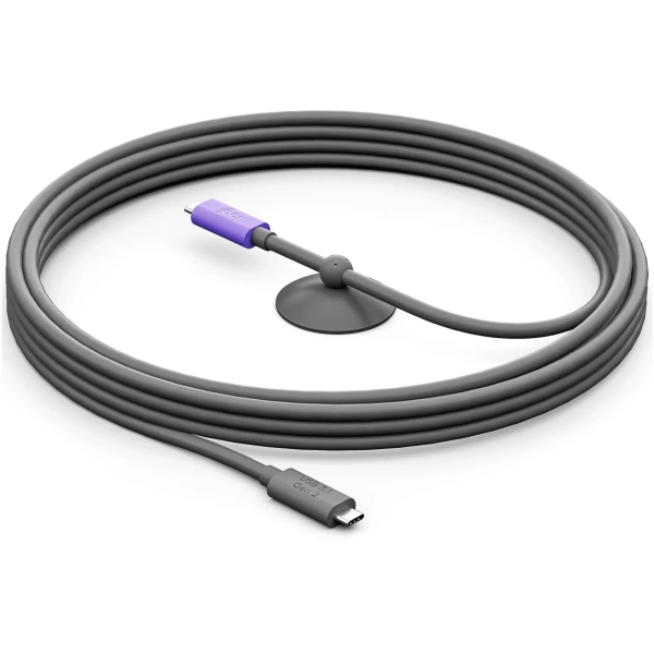 Купити Кабель Logitech Active USB Cable 5m Graphite (952-000195) - фото 1