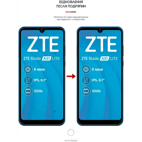 Купить Гидрогелевая пленка ArmorStandart для ZTE Blade A51 lite (ARM65644) - фото 4