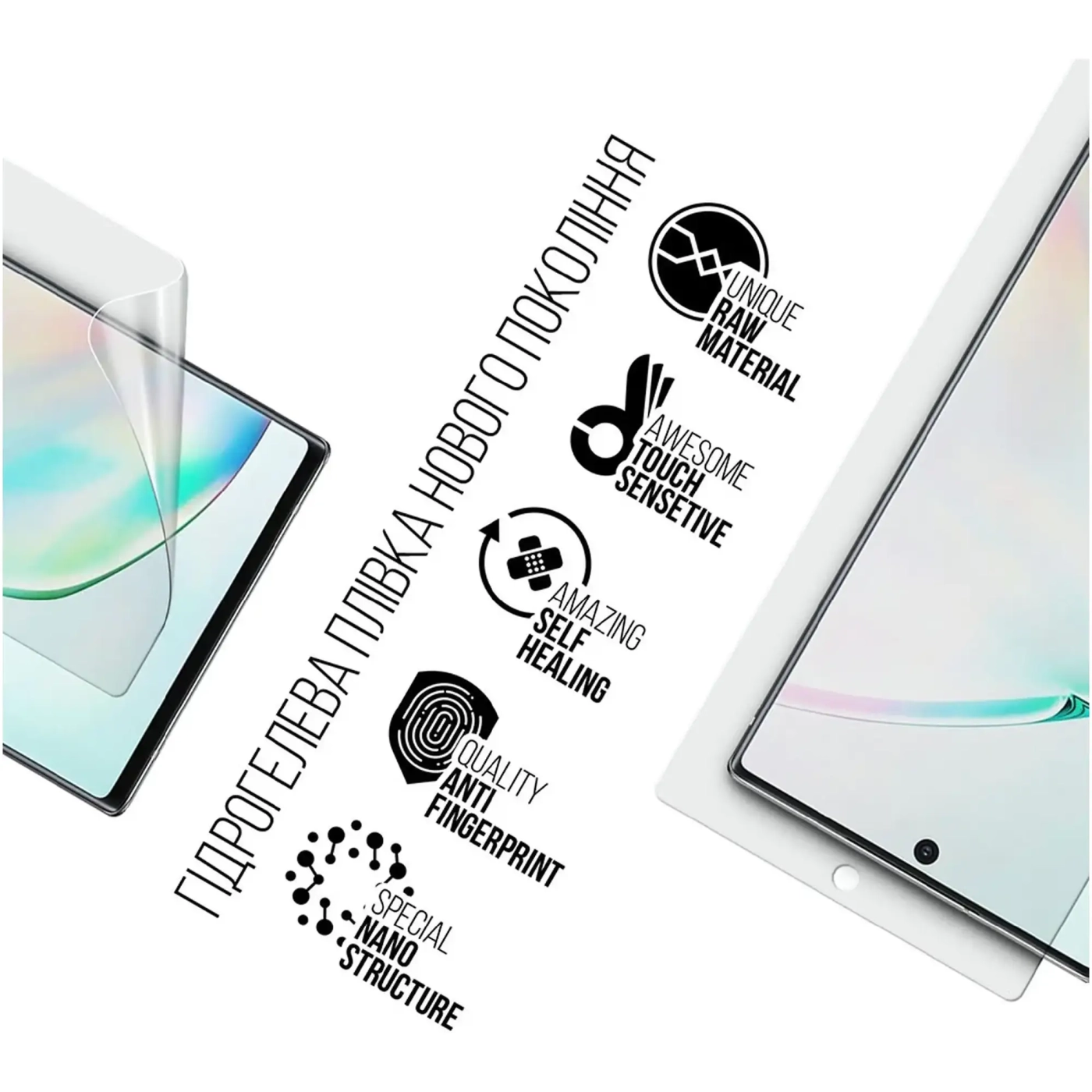 Купить Гидрогелевая пленка ArmorStandart для Samsung Note 10 Plus (N975) (ARM69760) - фото 2