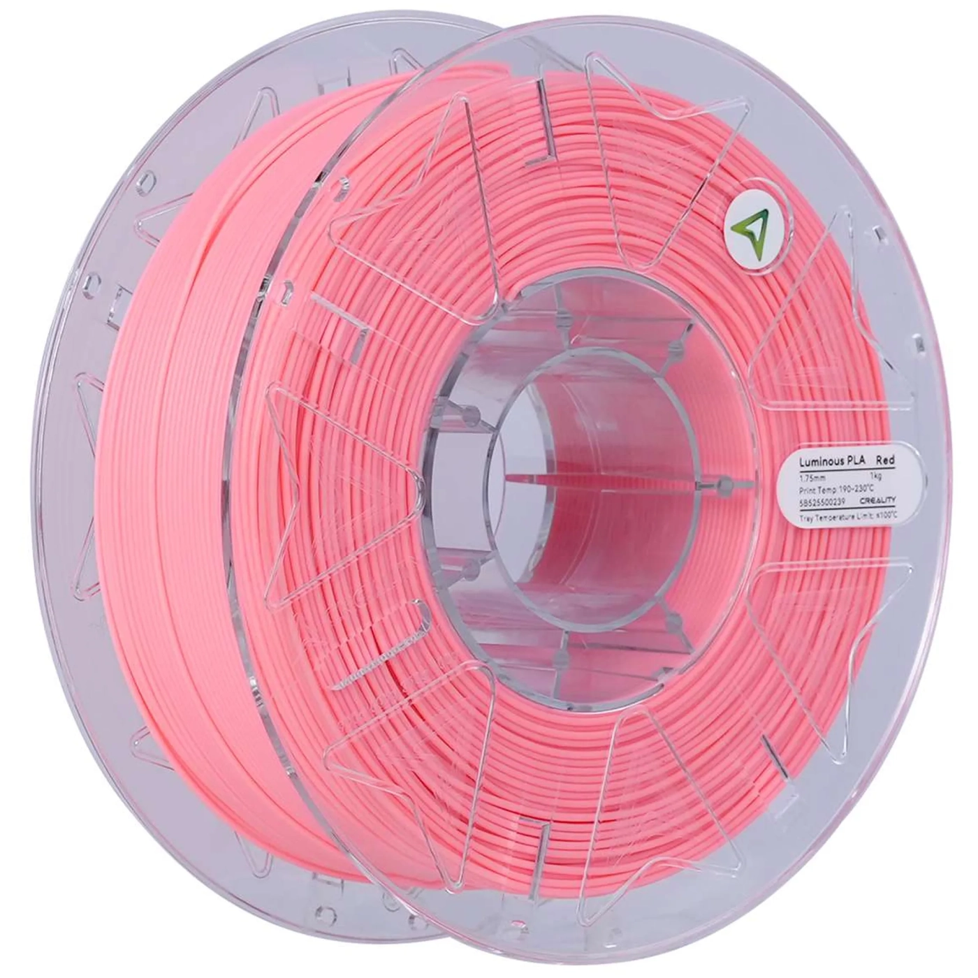 Купить Hyper PLA Filament (пластик) для 3D принтера CREALITY люминесцентный 1кг, 1.75мм, розовый (3301010539) - фото 1