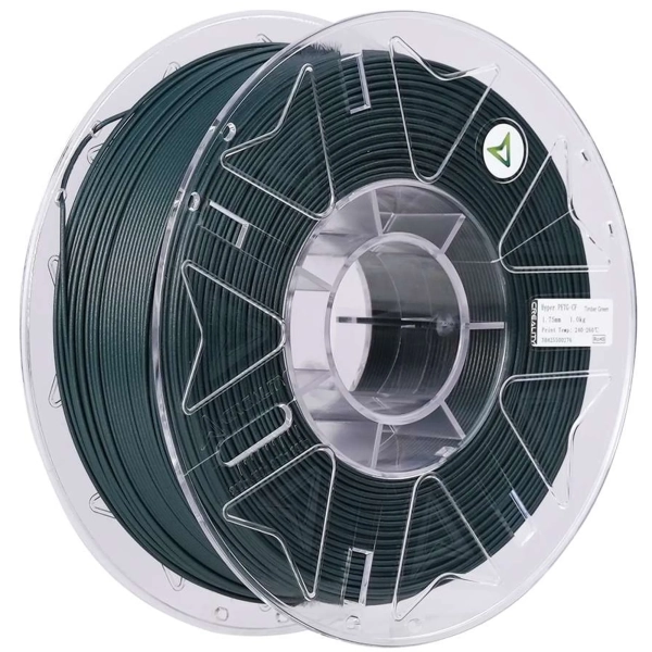 Купить Hyper PETG-CF Filament (пластик) для 3D принтера CREALITY 1кг, 1.75мм, античный лесной зеленый (3301060043) - фото 1
