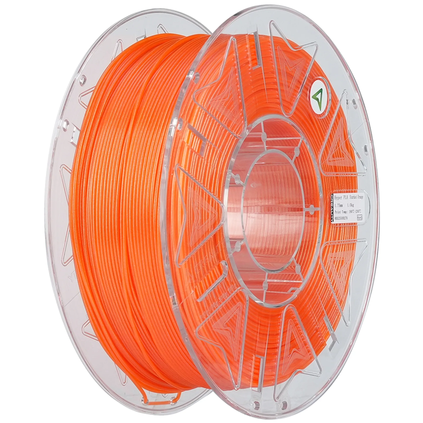 Купить Hyper PLA RFID Filament (пластик) для 3D принтера CREALITY Stardust 1кг, 1.75мм, оранжевый (3301010572) - фото 1