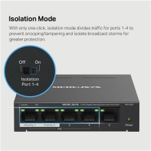 Купить Коммутатор Mercusys MS105GP - фото 7