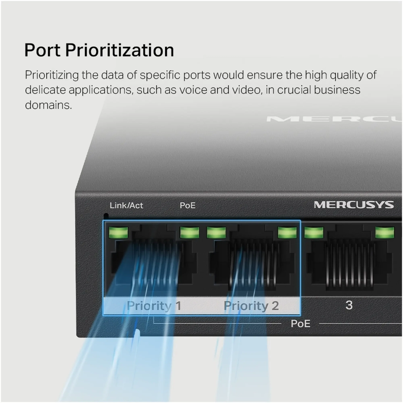 Купить Коммутатор Mercusys MS105GP - фото 8