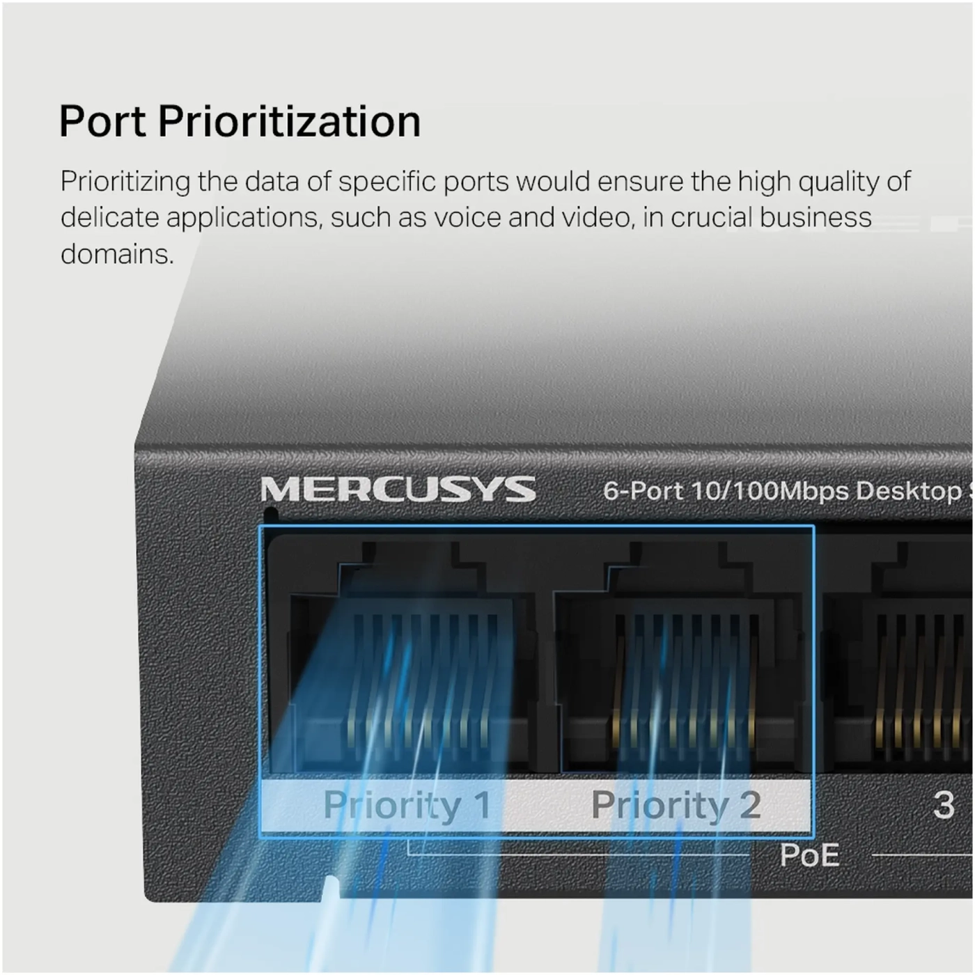 Купить Коммутатор Mercusys MS106LP - фото 8