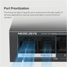 Купить Коммутатор Mercusys MS106LP - фото 8