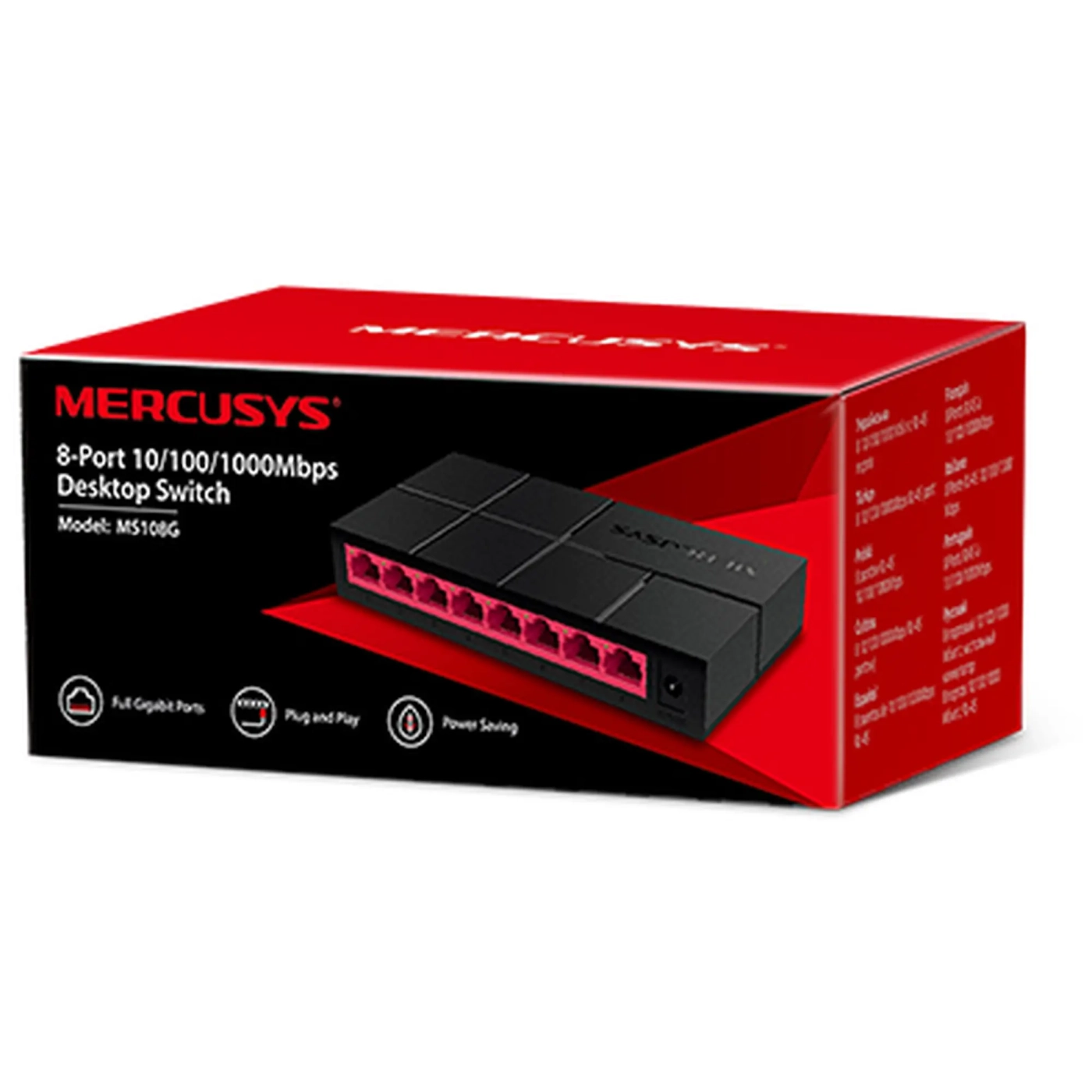 Купить Коммутатор Mercusys MS108G - фото 7