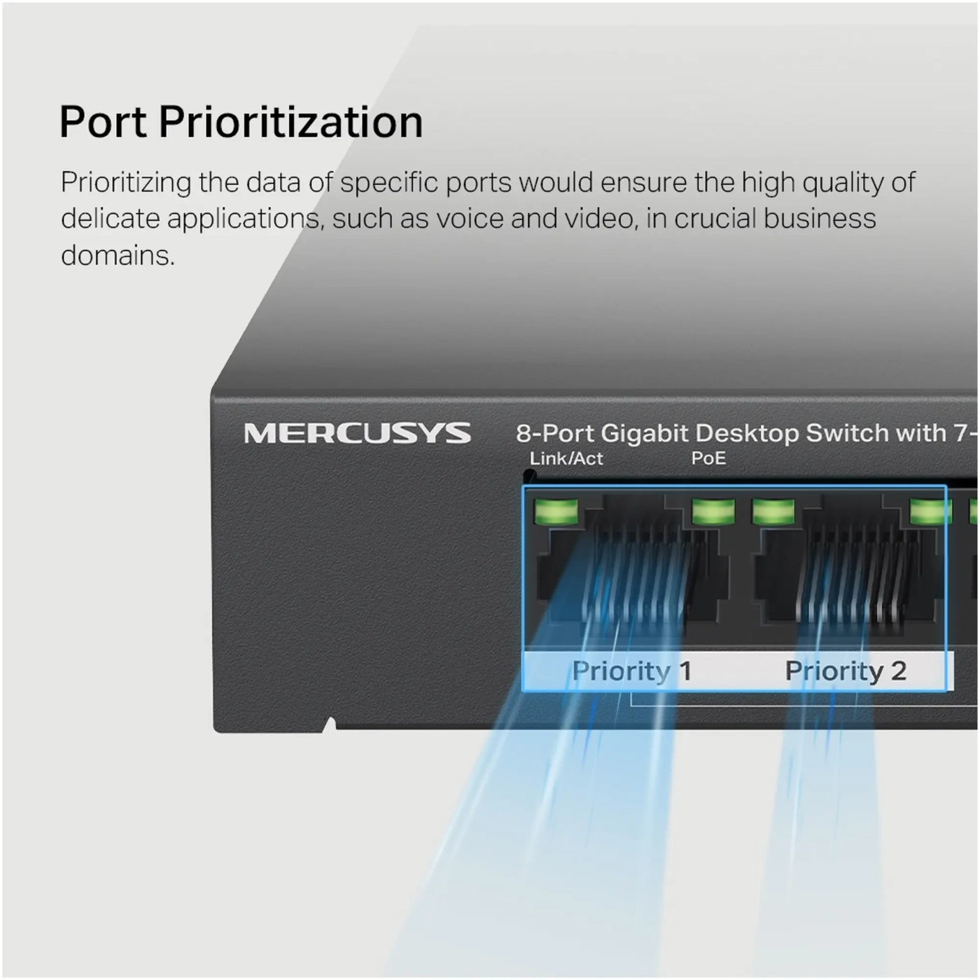 Купить Коммутатор Mercusys MS108GP - фото 8