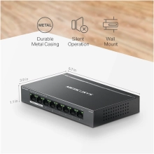 Купить Коммутатор Mercusys MS108GP - фото 10