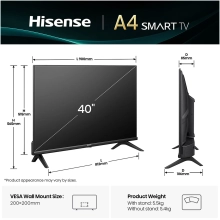 Купити Телевізор Hisense 40A4Q - фото 6