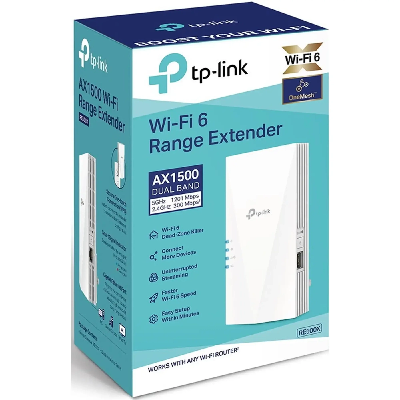 Купити Ретранслятор TP-LINK RE500X - фото 3