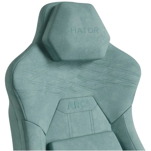Купити Крісло для геймерів HATOR Arc 3 XL Velour Turquoise (HTC3443XL) - фото 5