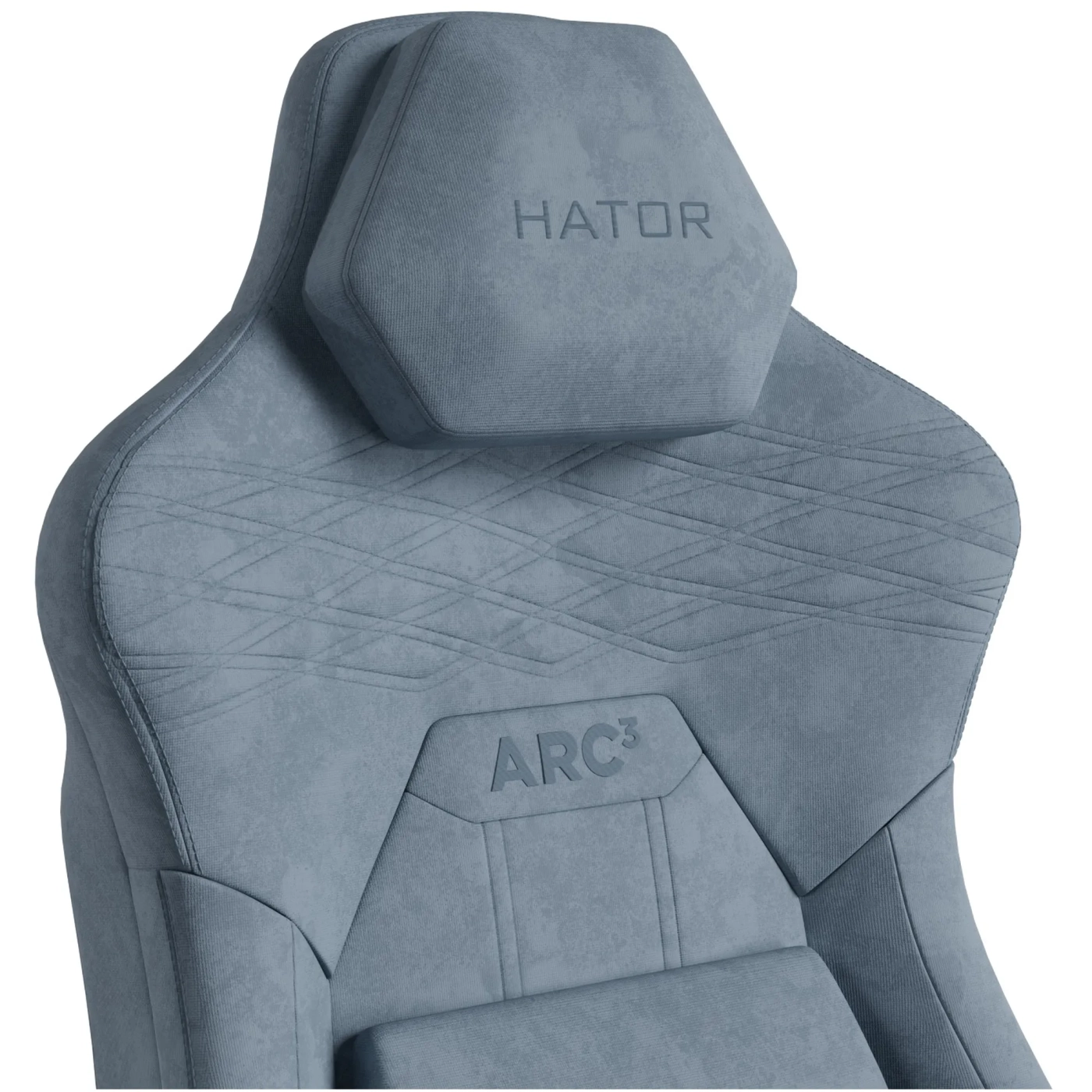 Купити Крісло для геймерів HATOR Arc 3 XL Velour Blue (HTC3445XL) - фото 5