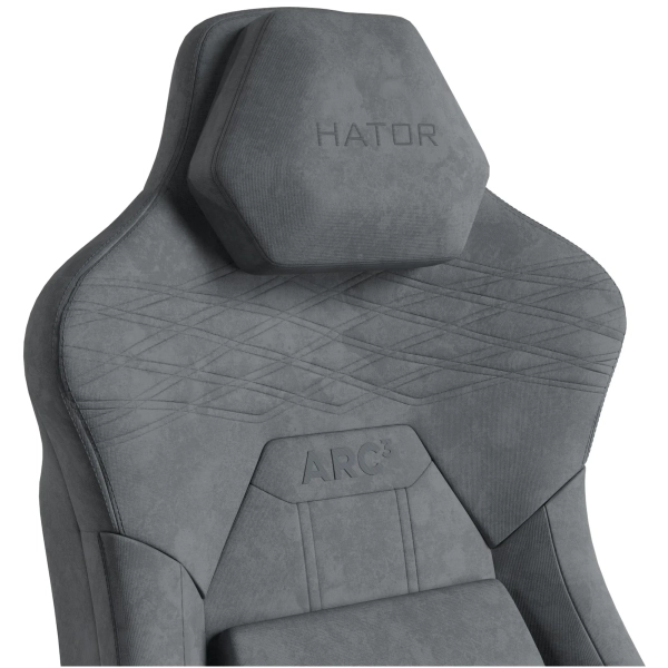 Купити Крісло для геймерів HATOR Arc 3 XL Velour Grey (HTC3446XL) - фото 5