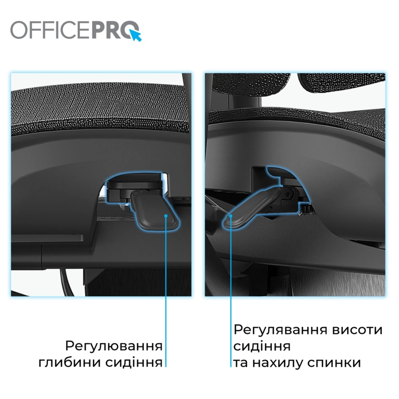 Купити Крісло офісне Officepro Elite Black (OC950B) - фото 13