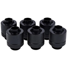 Купити Фітинг Alphacool Eiszapfen 13/10mm 6-pack Deep Black (17228) - фото 1
