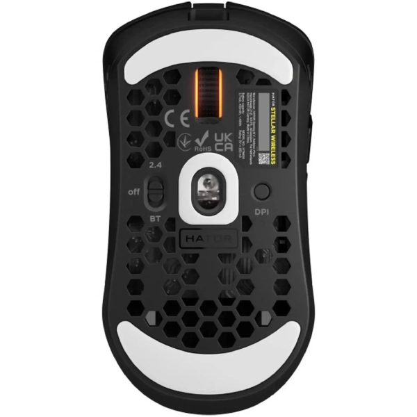 Купить Мышь HATOR Stellar Wireless Black (HTM650) - фото 6