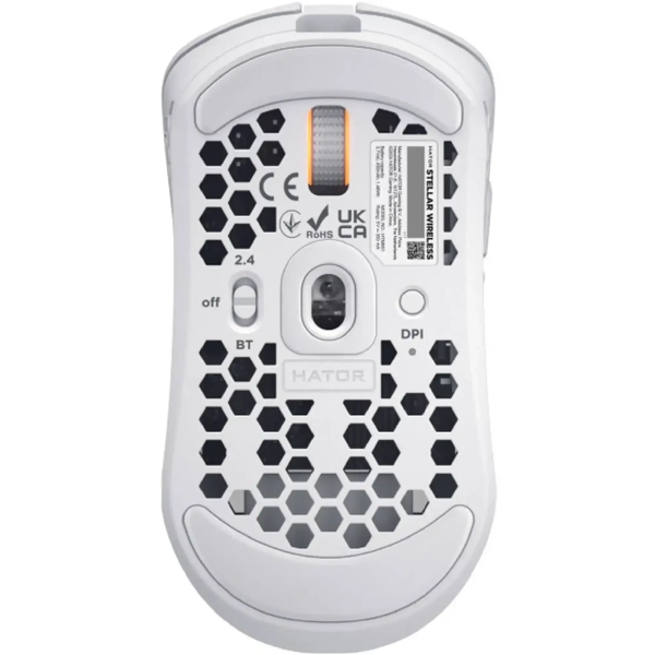Купити Мишка HATOR Stellar Wireless White (HTM651) - фото 6