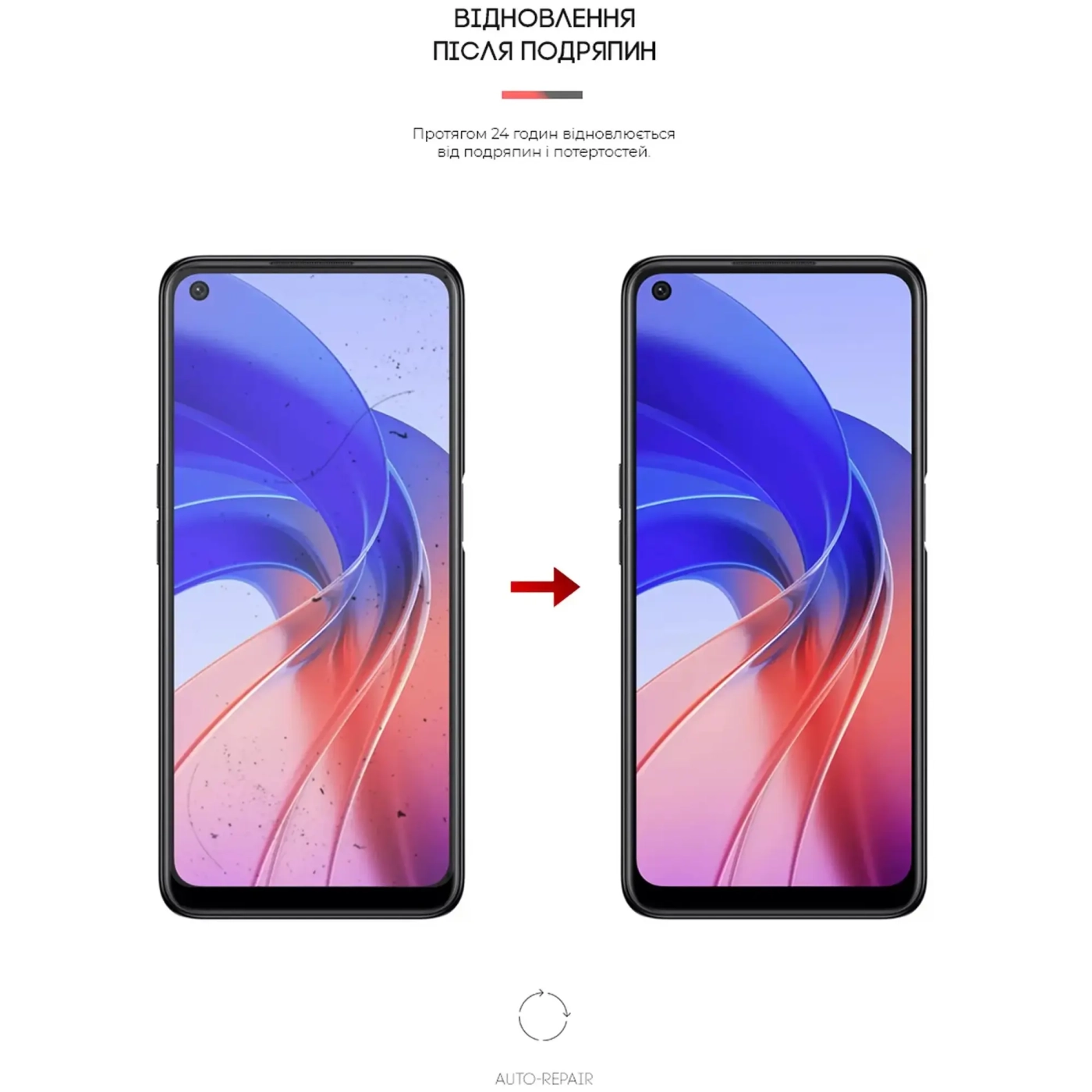 Купить Гидрогелевая пленка ArmorStandart Anti-spy для OPPO A55 4G (ARM61238) - фото 3