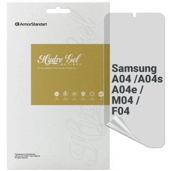 Купити Гідрогелева плівка ArmorStandart Anti-spy для Samsung A04 / A04s / A04e / M04 / F04 (ARM64742) - фото 1