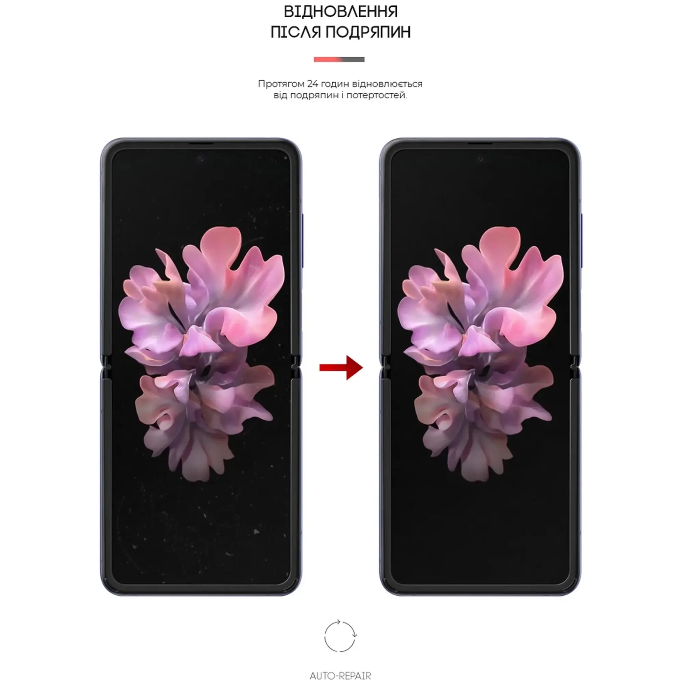 Купити Гідрогелева плівка ArmorStandart Anti-spy для Samsung Flip (SM-F700/SM-F707) (ARM64923) - фото 3
