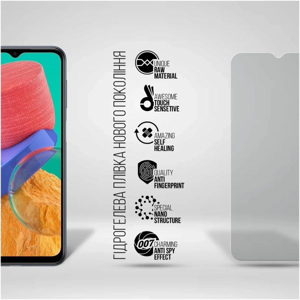 Купити Гідрогелева плівка ArmorStandart Anti-spy для Samsung M33 5G (M336) (ARM70021) - фото 2