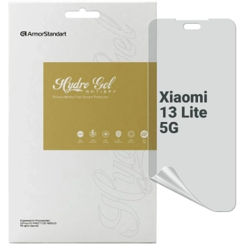 Купить Гидрогелевая пленка ArmorStandart Anti-spy для Xiaomi 13 Lite 5G (ARM66579) - фото 1