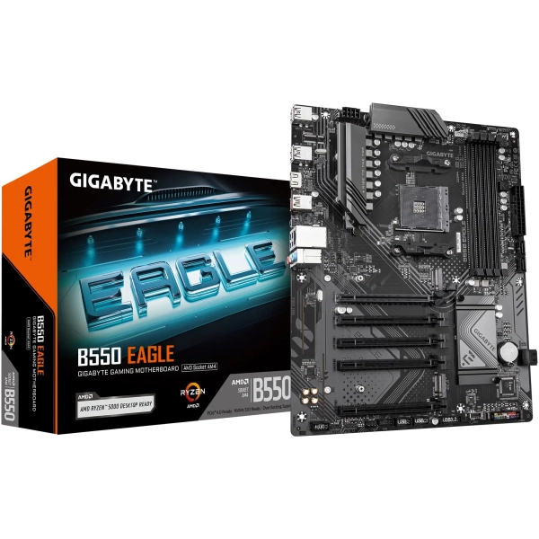 Купити Материнська плата GIGABYTE B550 EAGLE - фото 4