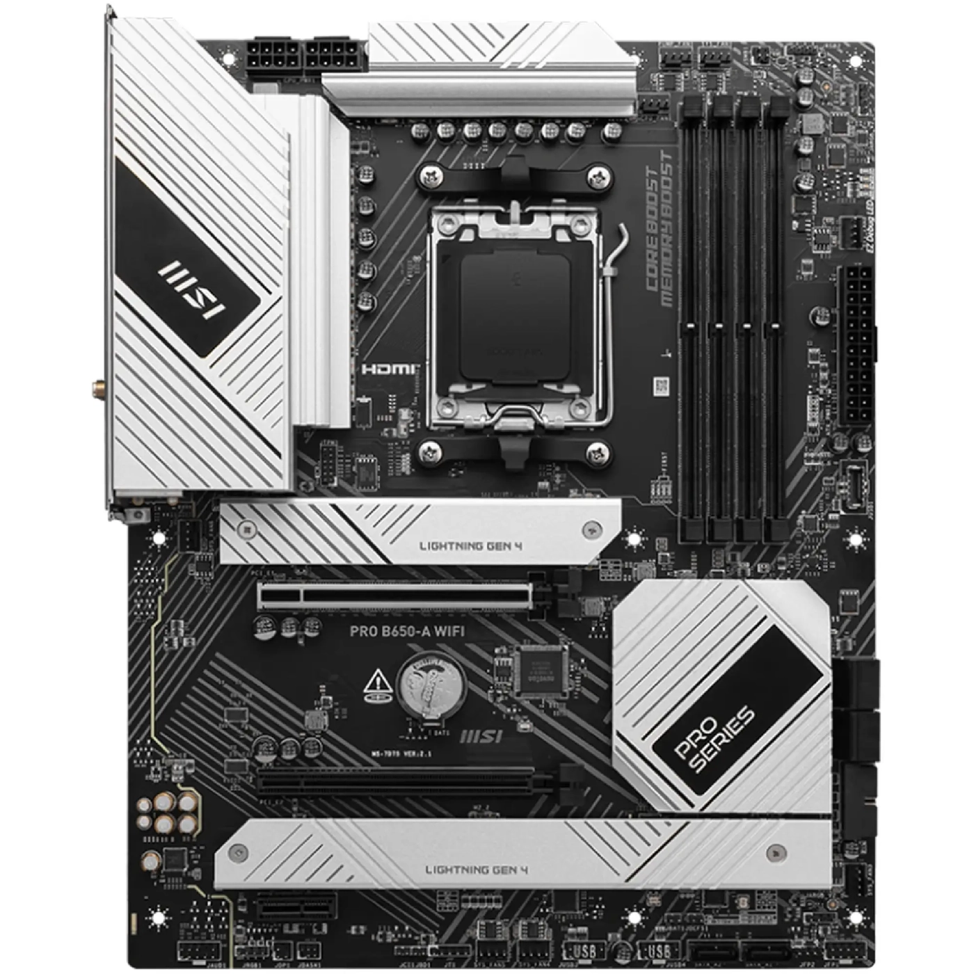 Купити Материнська плата MSI PRO B650-A WIFI - фото 3