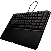 Купить Клавиатура ASUS ROG Falcata Split Magnetic Switch EN RGB Black (90MP043H-BKUA20) - фото 4