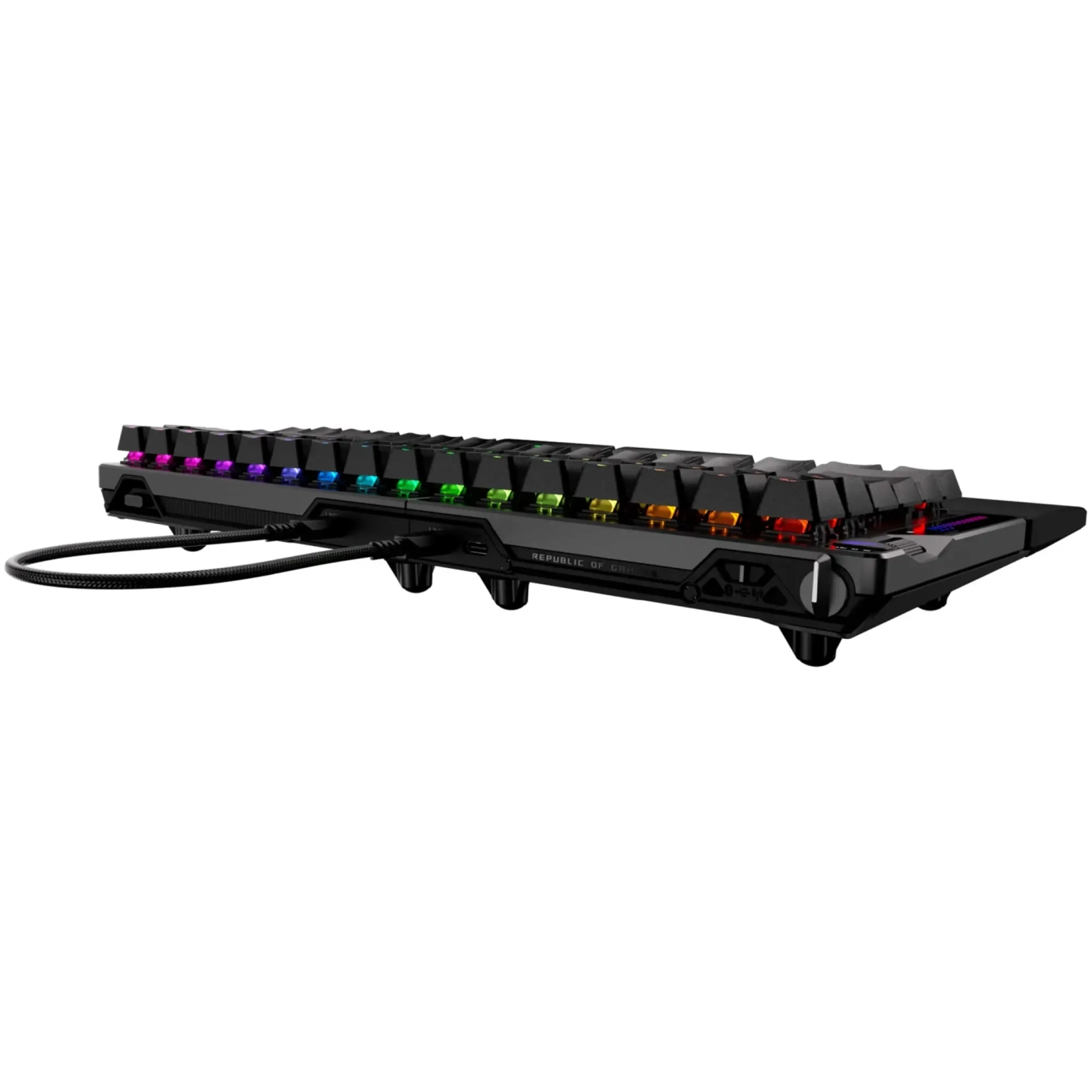Купить Клавиатура ASUS ROG Falcata Split Magnetic Switch EN RGB Black (90MP043H-BKUA20) - фото 6