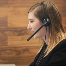 Купить Гарнитура Koss On-Ear CS195 USB Uni Mic (194267.101) Black - фото 5