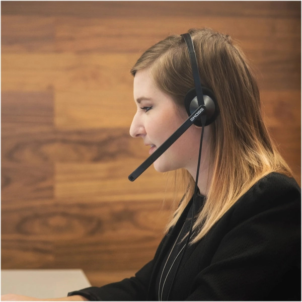 Купити Гарнітура Koss On-Ear CS200 USB Uni Mic (194390.101) Black - фото 6