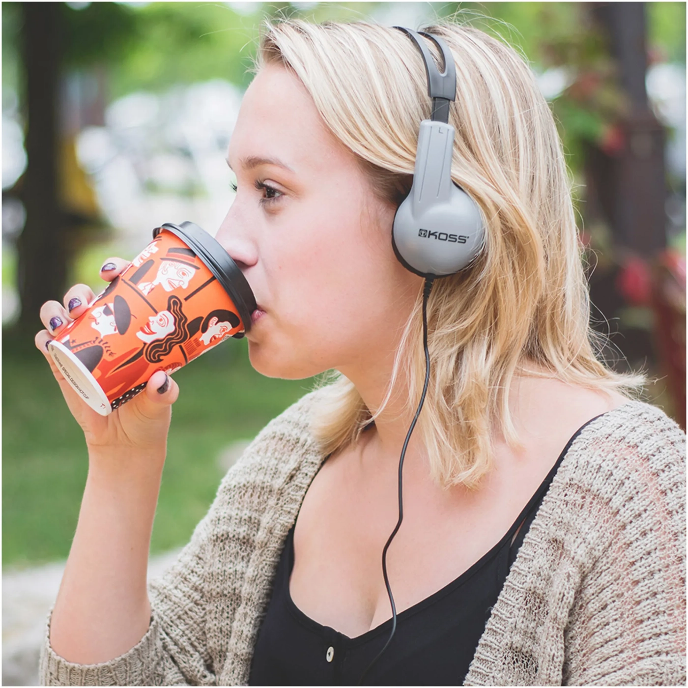 Купити Навушники Koss On-Ear UR10 (196784.101) Grey - фото 4