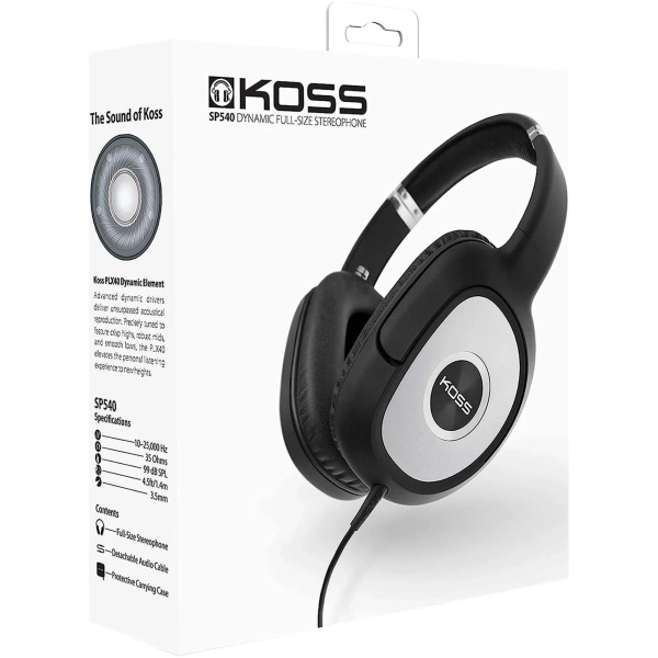 Купити Навушники Koss Over-Ear SP540 (185216.101) Black - фото 3