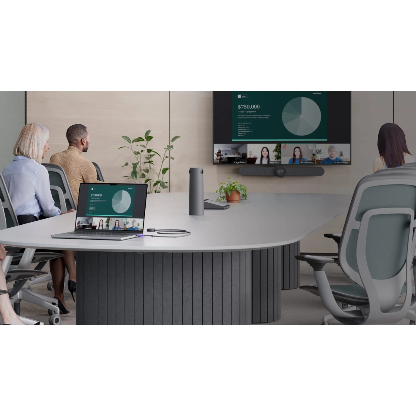 Купить Комплект Logitech EXTEND for CollabOS Room Systems (952-000199) - фото 6