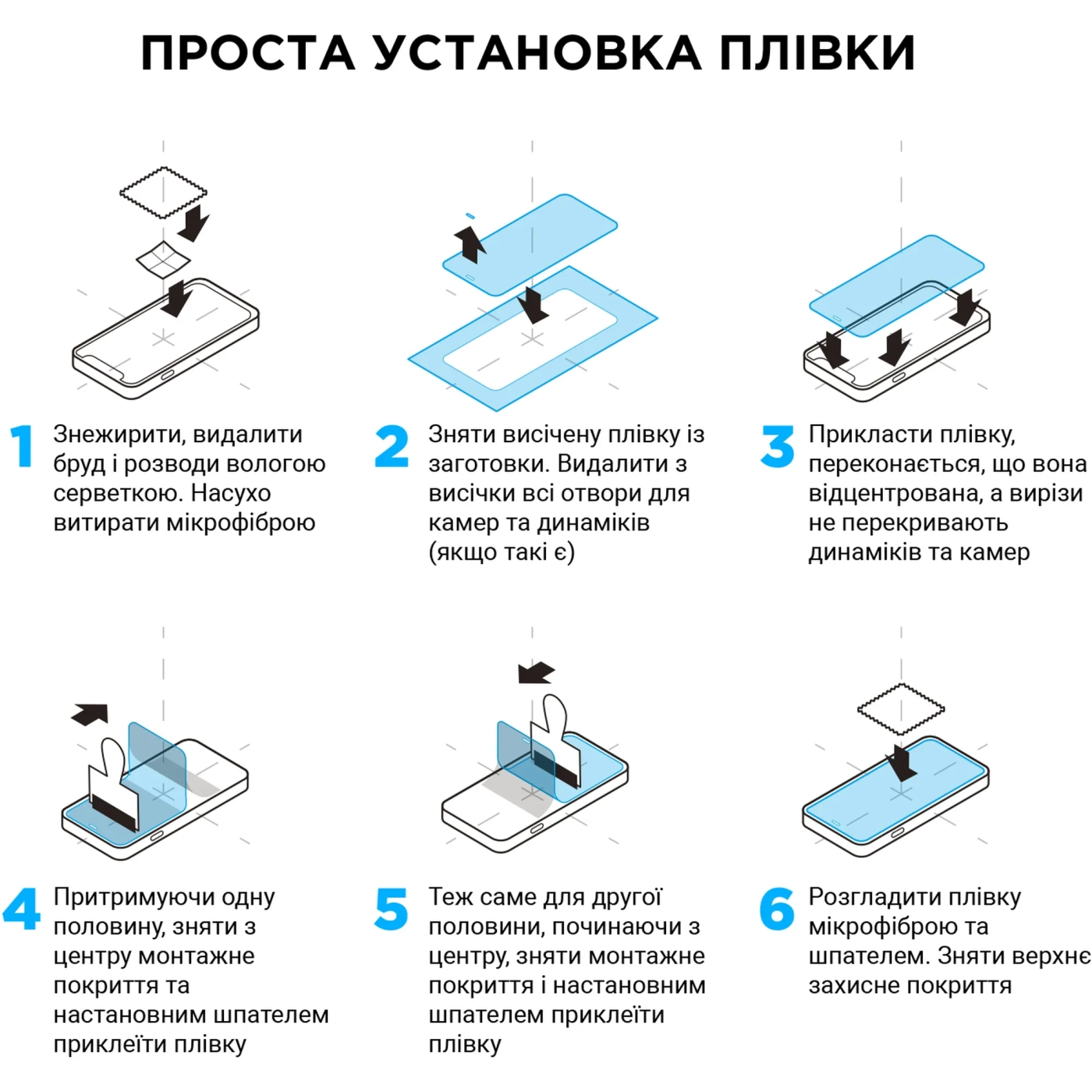 Купить Гидрогелевая пленка ArmorStandart Privacy (ARM58671) - фото 4