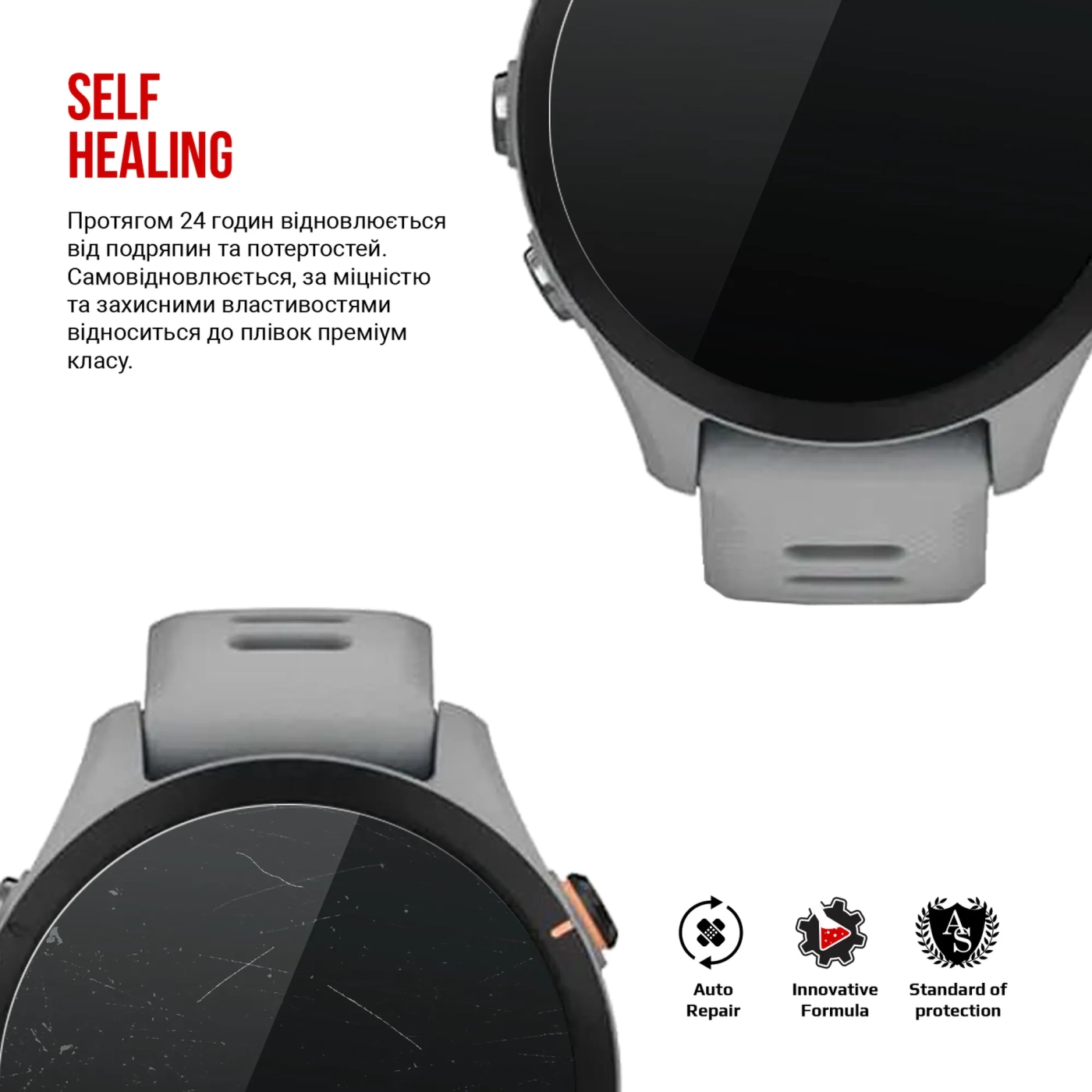 Купити Гідрогелева плівка ArmorStandart для Garmin Forerunner 255S 6 шт. (ARM67102) - фото 3