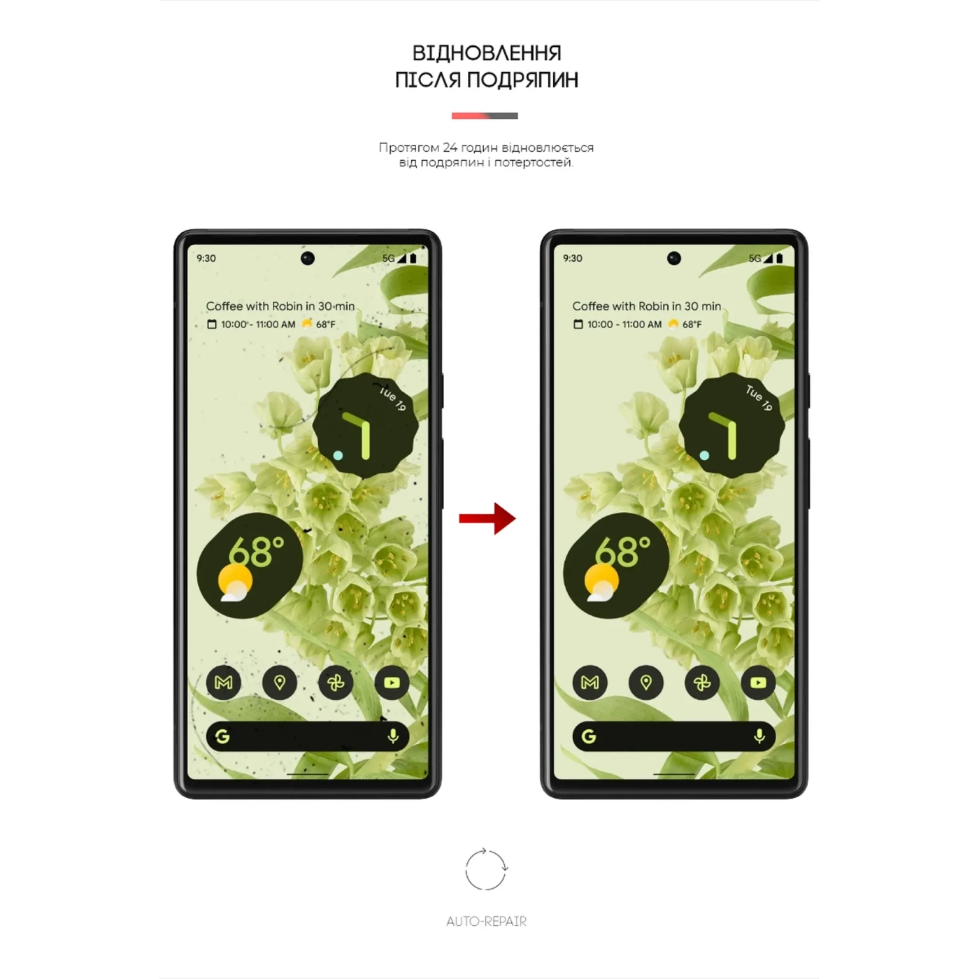 Купить Гидрогелевая пленка ArmorStandart для Google Pixel 6 (ARM60774) - фото 3