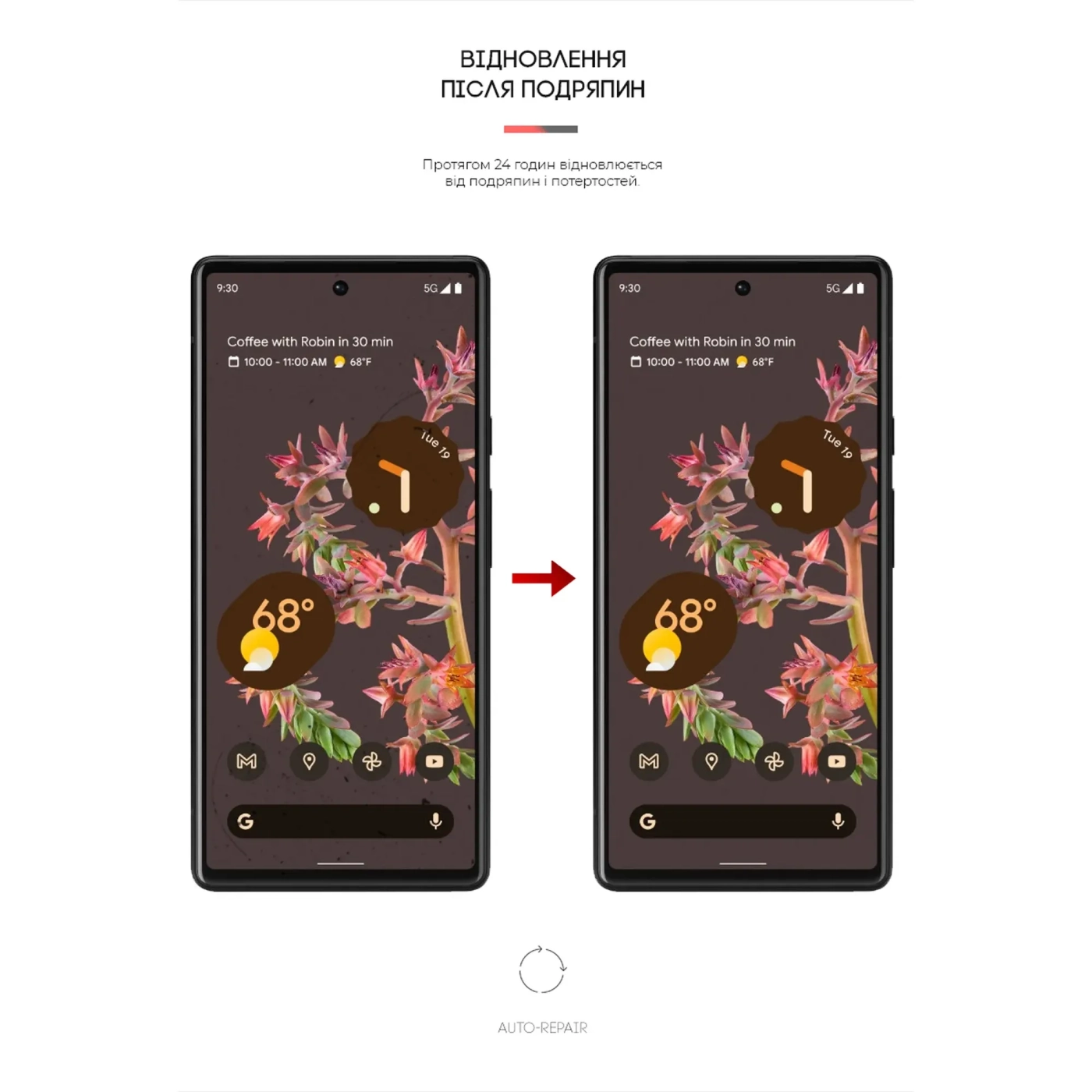 Купить Гидрогелевая пленка ArmorStandart для Google Pixel 6 Pro (ARM60332) - фото 3