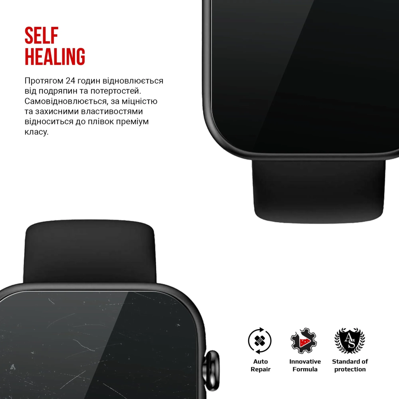 Купити Гідрогелева плівка ArmorStandart для Mobvoi TicWatch GTH 6 шт. (ARM68201) - фото 3