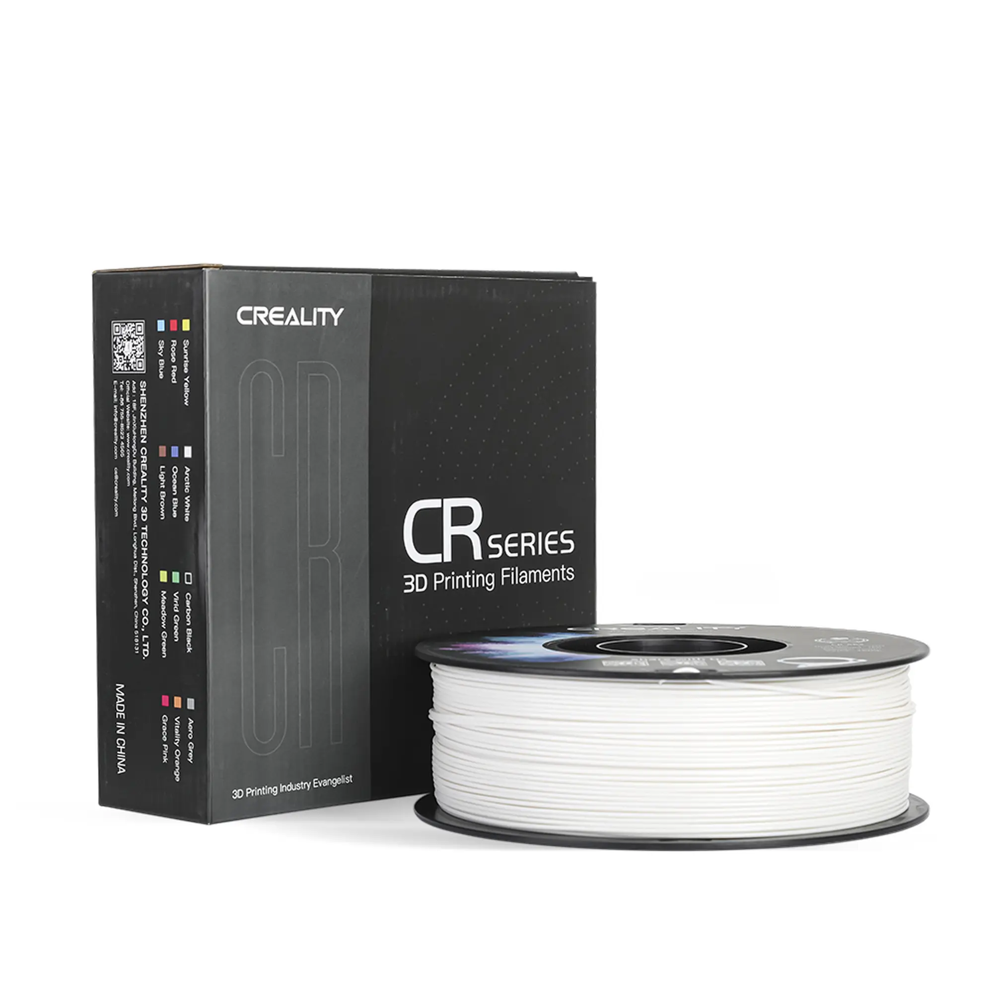 Купить ABS Filament (пластик) для 3D принтера CREALITY 1кг, 1.75мм, белый - фото 2