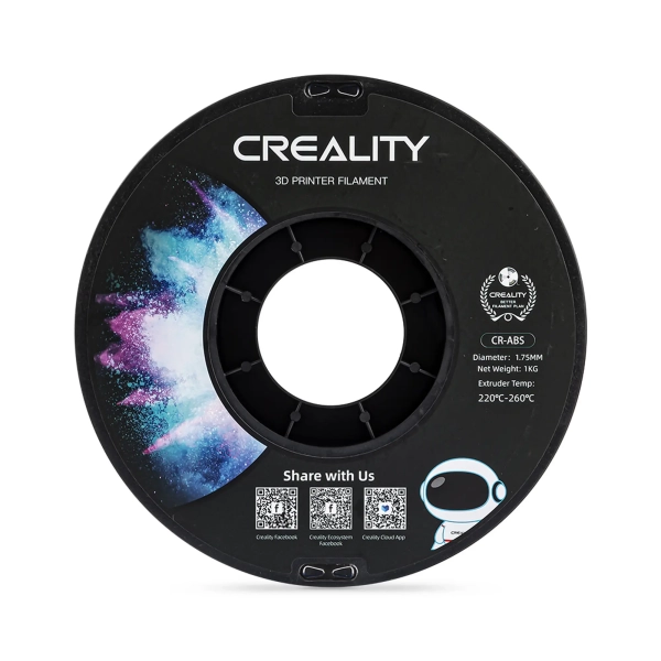 Купить ABS Filament (пластик) для 3D принтера CREALITY 1кг, 1.75мм, белый - фото 3