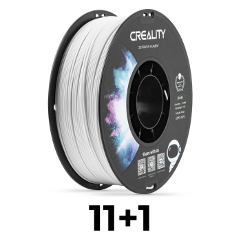 Купити ABS Filament (пластик) для 3D принтера CREALITY 1кг, 1.75мм, білий - фото 0