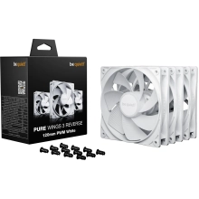 Купить Вентилятор be quiet! PURE WINGS 3 120mm PWM Reverse White 3-Pack (BL136) - фото 3
