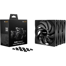 Купить Вентилятор be quiet! Silent Wings 3 140mm PWM high-speed 3-Pack (BL138) - фото 3